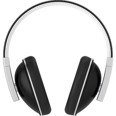 Auriculares con hebilla Polk Audio con cable desmontable negro/plateado Foto 1 de 3