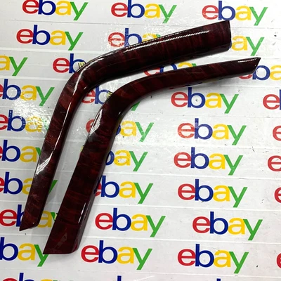 2005 - 2007 Subaru Legacy Center Dash Woodgrain Trim Set Pair OEM 06 - Image 1 of 4