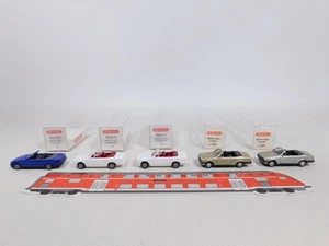 5x wiking H0 1:87 Cabriolet BMW: 14 191 320i +191/194 325i Mint + Box # CZ435-0, - Picture 1 of 5