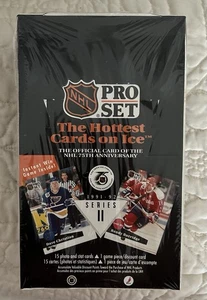 1991-1992 PRO SET NHL Hockey (Series 2) Factory Sealed Box - Picture 1 of 2