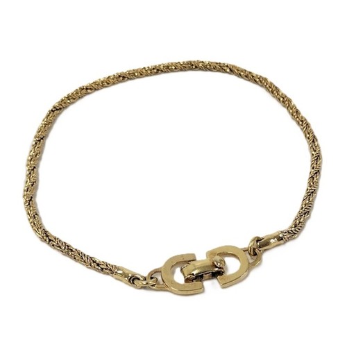 Bracciale Dior Christian placcato oro usato0
