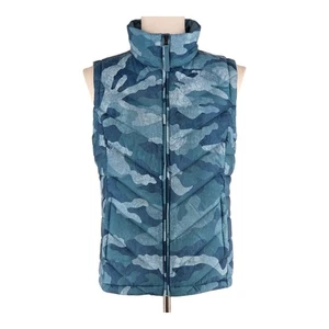 Gorp The North Face Alpz 2.0 Down Puffer Vest Women’s L Blue Camo Outdoor Warm - Picture 1 of 16