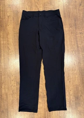 Pantalones ALO para Hombres 31x32 Negros Día y Noche Golf Rendimiento Chinos Pantalones Yoga Foto 1 de 4