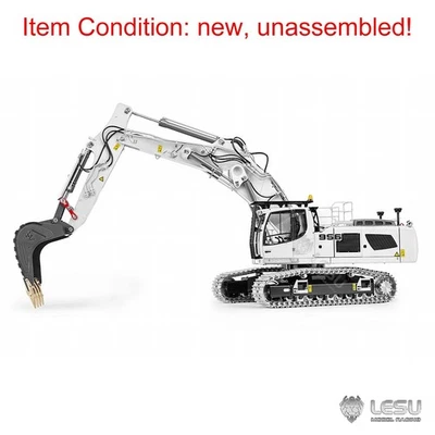 LESU 1/14 Hydraulic Excavator Aoue LR956 KIT 3Arms RC Digger GPS 4MPA Dual Pumps - Image 1 of 4