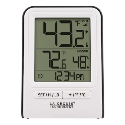 La Crosse Technology Wireless Weather Station Indoor Outdoor Temperature Monitor - Image 1 of 4