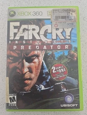 Farcry Instincts Predator Microsoft XBOX 360 Tested Working CIB Shooter  - Image 1 of 3