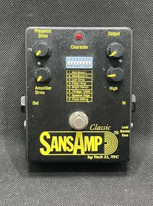 Tech 21 SA1 SansAmp Classic Röhrenverstärker Emulator Gitarren-Effekt-Pedal Japan gebraucht - Bild 1 von 6