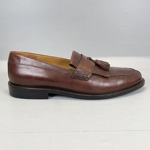Johnston & Murphy Kiltie Quaste Halbschuhe Herren Größe 11 Braun Leder Elegant Schuhe - Bild 1 von 10