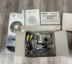 Pentax Optio S45 Digital Camera Video Converter Complete In Box W Discs - Picture 1 of 10