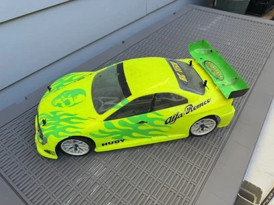 Yokomo MR-4TC SD SSG Silver Carbon Fiber Novak Rooster JR Z270 4wd Race RC Car - Image 1 of 4