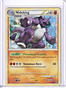 Nidoking Cracked Ice Holo Raro #6 Pokemon Trionfante 2010 TCG - Foto 1 di 2