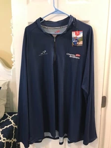Cheney Brothers Employee Adulto 3XL Cuarto Cremallera Chaqueta SUDEROS EQUIPO - NUEVO CON ETIQUETAS Azul Marino - Imagen 1 de 3