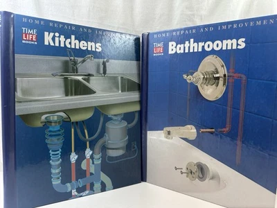 Time Life Home Repair Kitchens & Bathrooms Spiral Bound Set GC - Image 1 of 4