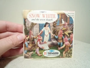 SAWYER'S VIEWMASTER ~ SNOW WHITE & THE SEVEN DWARFS ~ 3 REEL SET ~ 1955 ~ SEALED - Bild 1 von 2