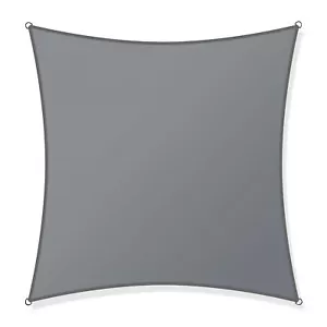 Toboli Sonnensegel Quadrat 3x3m UV Sonnenschutz Garten Terrasse Balkon Camping - Bild 1 von 10