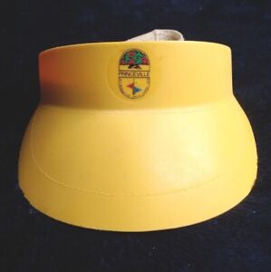 Rare Vtg 1978 PRINCEVILLE 26th World Cup Kauai, Hawaii Hard Plastic Visor Hat 