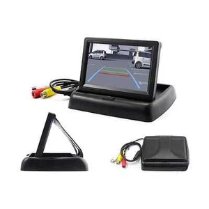 MONITOR A SCOMPARSA 4,3 POLLICI PER TELECAMERA RETROMARCIA PARCHEGGIO AUTO - Foto 1 di 5