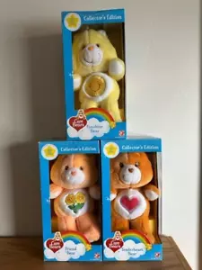 Care Bear Funshine,Friend,Tenerheart 20th Anniversary 2002 You Choose - Picture 1 of 31