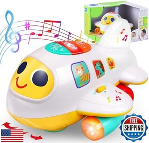 My First Airplane Toy for Toddlers and Babies, Early Educational Musical Plan - Picture 1 of 5