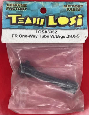 Team Losi JRXS Front One-Way Tube w/Bearings LOSA3352 A3352 3352 JRX-S Onroad - Image 1 of 2