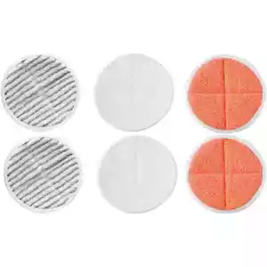 6Pack Mop Pads Replacement For Bissell Spinwave Mops 2124 2039 2037 2039A Series - Picture 1 of 9