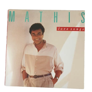 Johnny Mathis - Love Songs 33 RPM Vinyl LP Record, 1988, Pop, Ballad, Vocal, VGC - Picture 1 of 8