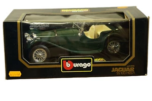 Bburago Jaguar SS100 1937 - cod.3006 - Jaguargrün - Bild 1 von 2
