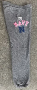 Victoria’s Secret W/ Jones & Mitchell Military Collection NAVY Sweats Large VTG - Picture 1 of 7