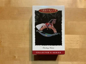 Hallmark 1995 Rocking Horse Keepsake Ornament 15th in Series - Picture 1 of 1