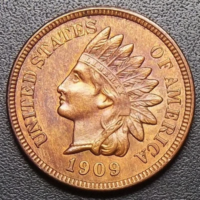 UNC,BU,MS FULL LIBERTY & DATE 1909 IHC SUPERB w/FOUR DEEP DIAMONDS, HIGH GRADE! - Image 1 of 2