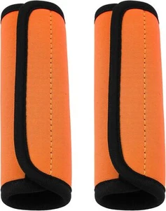 2 Pack Luggage Handle Wraps for Suitcase,Luggage Covers Orange - Picture 1 of 7