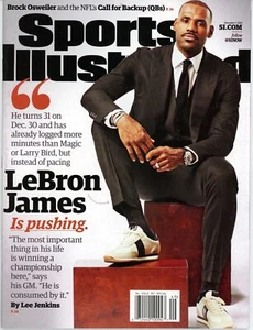 7 de diciembre de 2015 LeBron James Sports Illustrated Magazine SIN ETIQUETA 181988 - Imagen 1 de 1