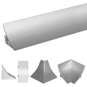 Wandabschlussleiste Winkelleiste Arbeitsplatte Küche Abschlussleiste 23x23mm - Bild 1 von 6