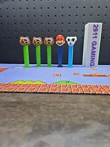 ANIMAL CROSSING + MARIO - PEZ Dispensers - TOM NOOK-MARIO-K.K. SLIDER- NINTENDO - Picture 1 of 1