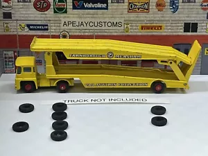 Matchbox K-8 Yellow King Size Guy Warrior Tractor (TIRES ONLY) - Picture 1 of 3