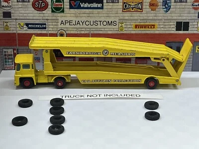 Matchbox K-8 Yellow King Size Guy Warrior Tractor  (TIRES ONLY) - Image 1 of 3