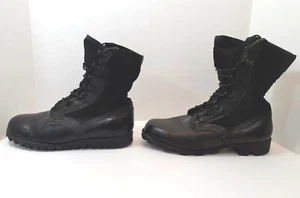 Vintage Ro-Search Mens Combat Boots 8.5 W Black 2 Styles LEFT FOOT ONLY Amputee - Picture 1 of 11