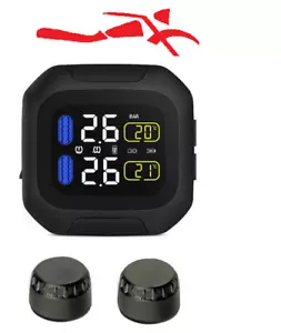 Sykik SRTP300, Motorcycle Wireless Tire Pressure Monitoring System TPMS - Foto 1 di 2