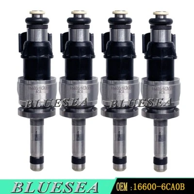 4PCS NEW Fuel Injector 16600-6CA0B For 19-2022 Nissan Altima Rogue 2.5L - Image 1 of 4