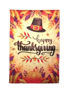 "Happy Thanksgiving" 12" x 18" doppelseitige Gartenfahne - Bild 1 von 1