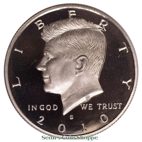 2010 S Clad Kennedy Half Dollar Gem Deep Cameo Proof San Francisco Ships Free! Cover
