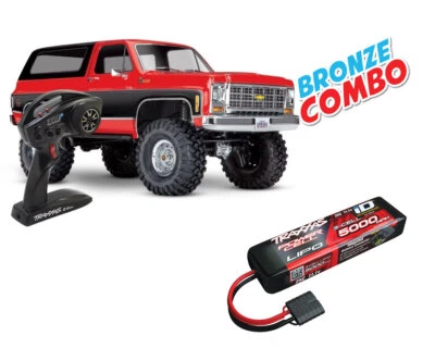 Traxxas Chevy Blazer TRX-4 Clipless rot Bronze Combo TRX82276-4-RED-BRONZE-CO... - Bild 1 von 3