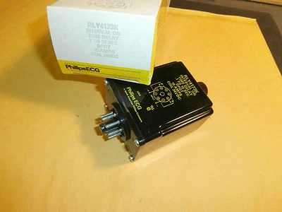 ECG Timer Relay RLY4173K,( = NTE R30-11D10-24K) ,NIB/NOS - Image 1 of 3