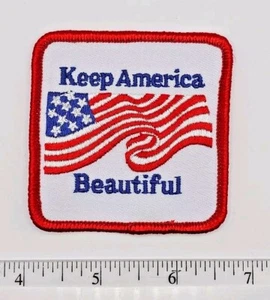 Wellenflagge KEEP AMERICA BEAUTIFUL - Bild 1 von 2