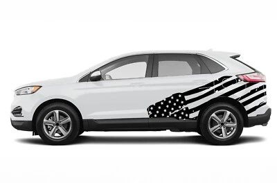 Adesivo adesivo design gráfico bandeira americana EUA para Ford Edge Kuga 2015 - Presente - Imagem 1 de 4