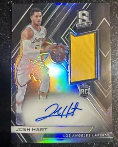 JOSH HART 2017-18 PANINI SPECTRA SILVER ROOKIE JERSEY AUTO /30 - Bild 1 von 2