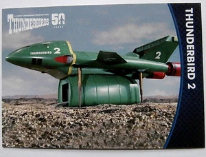 THUNDERBIRDS 50 YEARS - Card #37 - Thunderbird 2 - Unstoppable Cards 2015 - Picture 1 of 2
