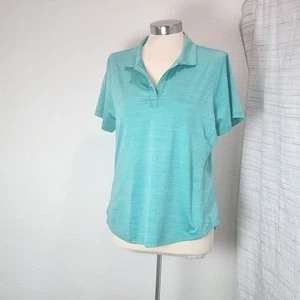 Tommy Bahama Damengröße Medium Delray IslandZone® Oberteil Aqua Aloha Golf sportlich - Bild 1 von 11