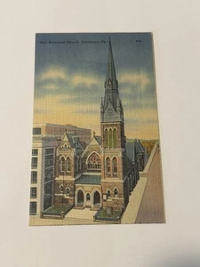 Tarjeta postal Iglesia Reformada Zion Allentown PA Pennsylvania  - Imagen 1 de 2
