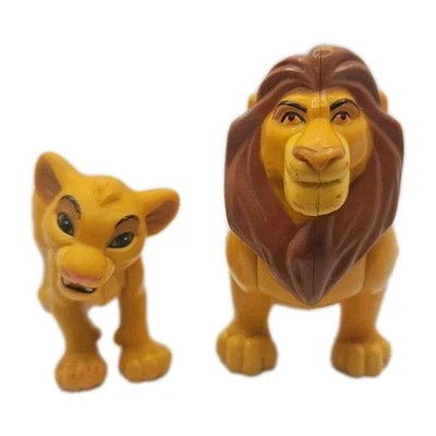Винтажные игрушки Burger King 1994 The Lion King Mufasa и Simba - Изображение 1 из 4
